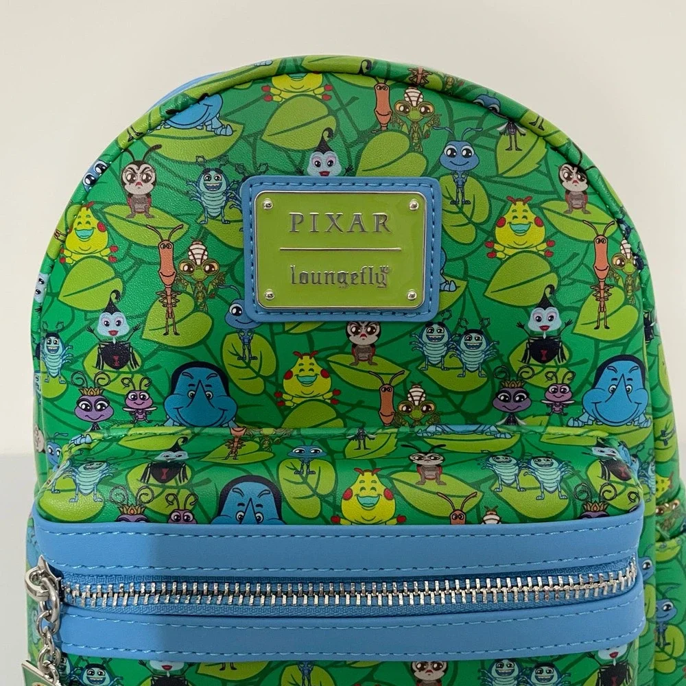 Loungefly x PIXAR‎ A Bug's Life All over Print Backpack NWT